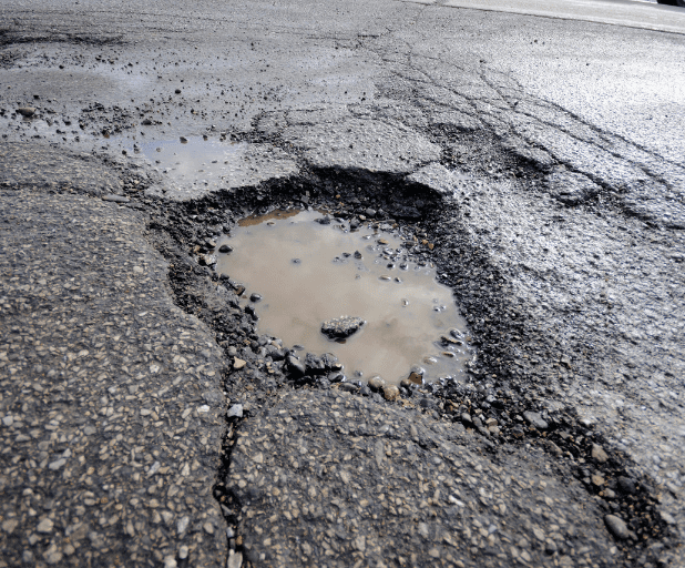 pothole claims