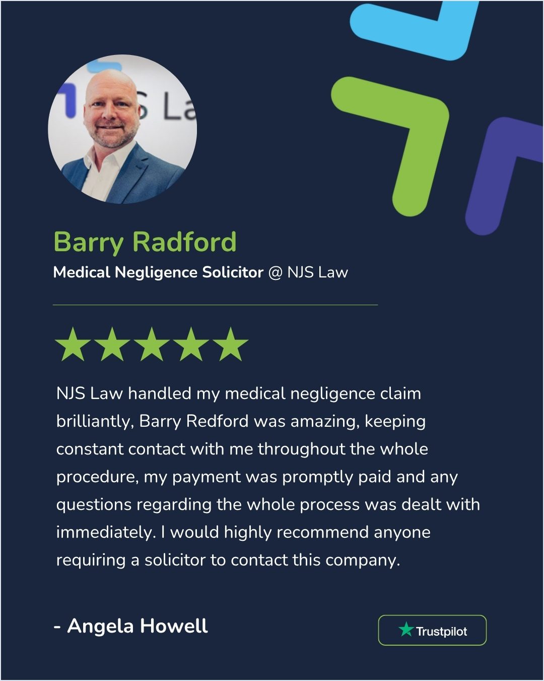 Barry Radford solicitor review