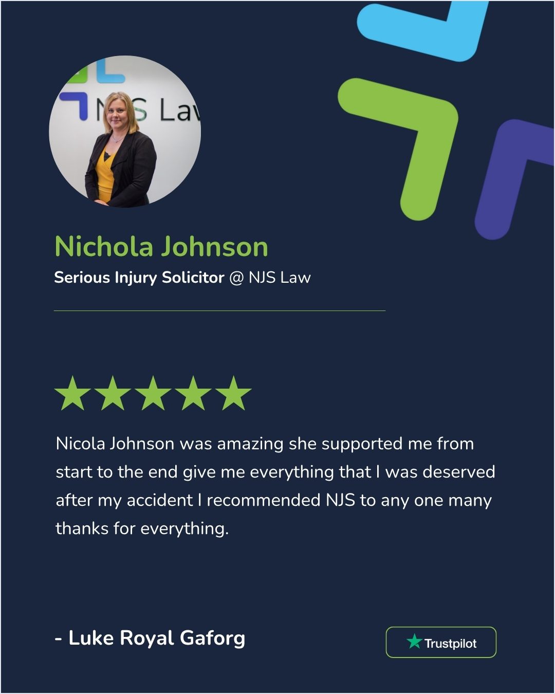 nichola johson solicitor review